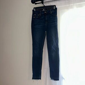 7 for all Mankind High Waist Ankle Skinny Jean